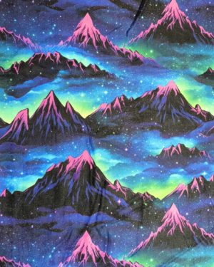 Vibrant Mountain Squish Fabric £17pm