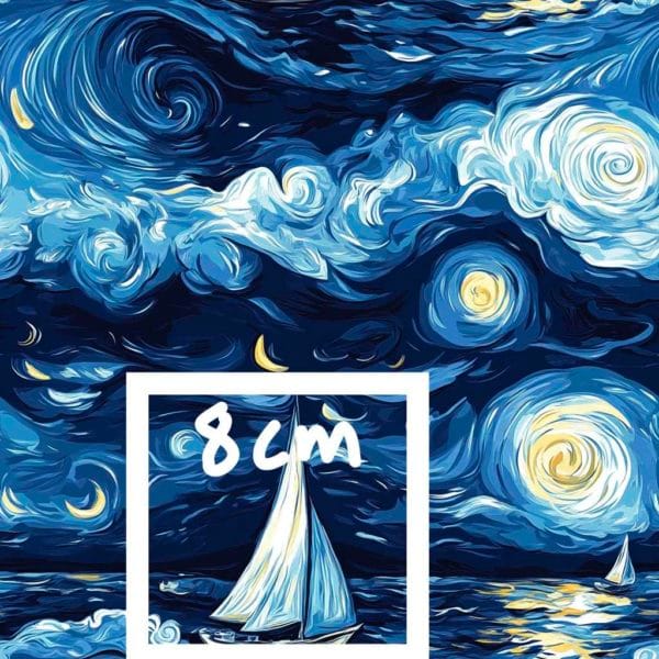 PREORDER due March 2025 Starry Sails Jersey Fabric £16.50pm 5