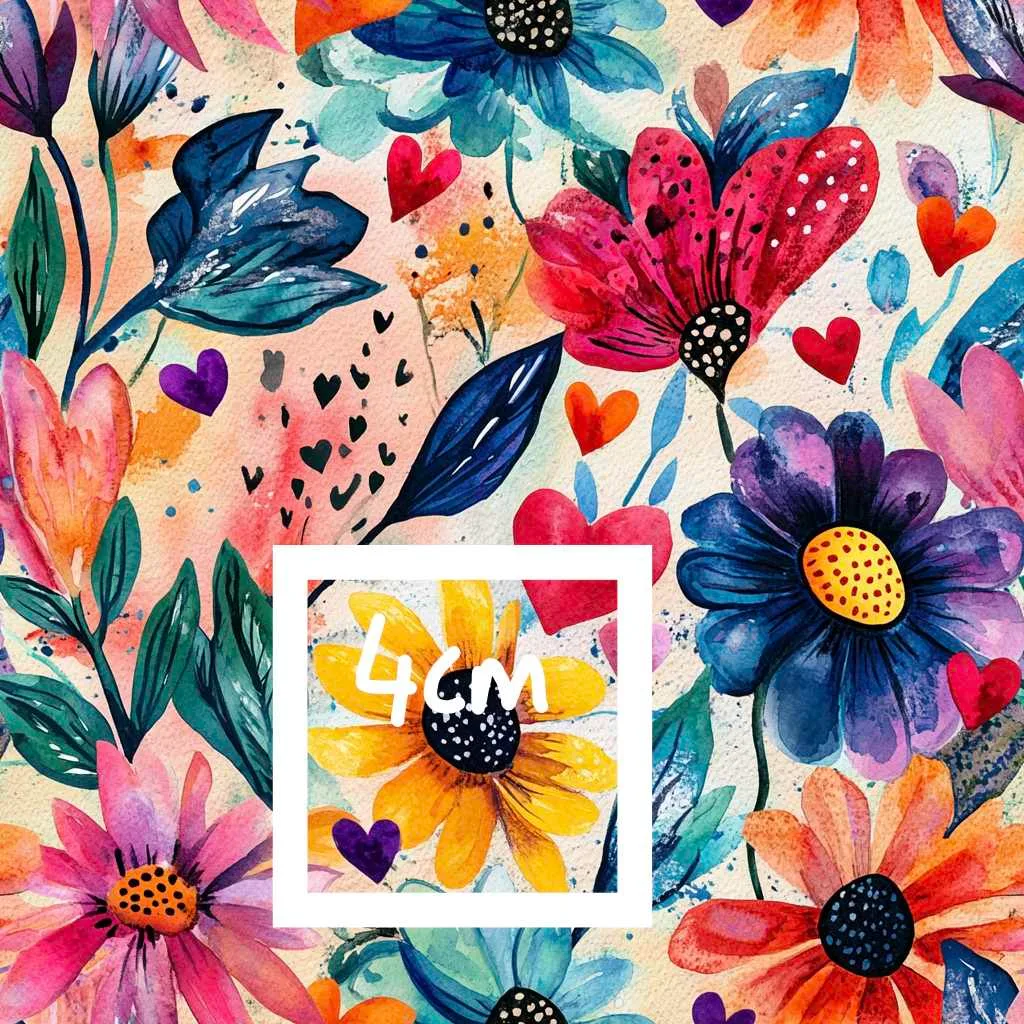 Flower Power Jersey Fabric £16.50pm 9 Flower Power Jersey Fabric £16.50pm - Image 6