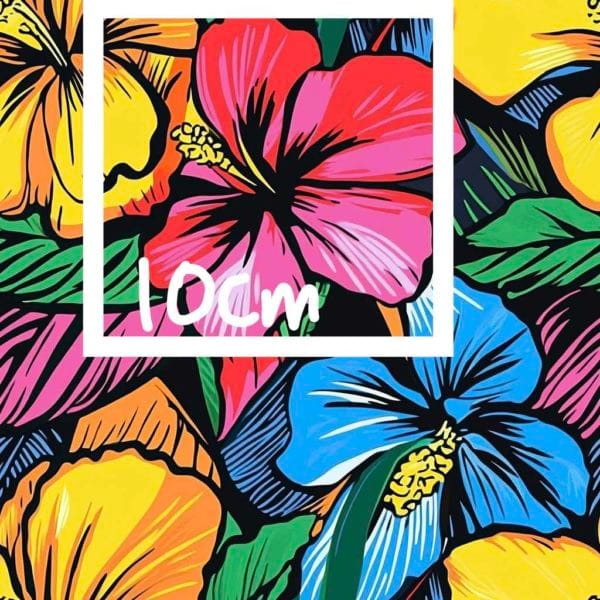 PREORDER due March 2025 Aloha Flower Jersey Fabric £16.50pm 6