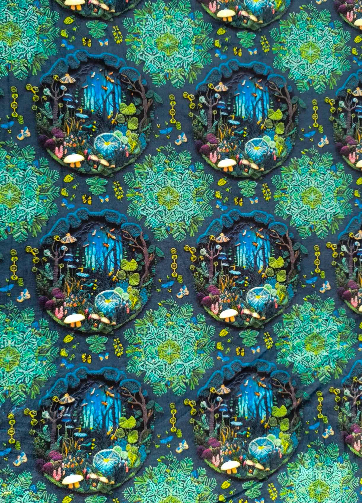 Enchanted Forest Squish Fabric £17pm - Image 3