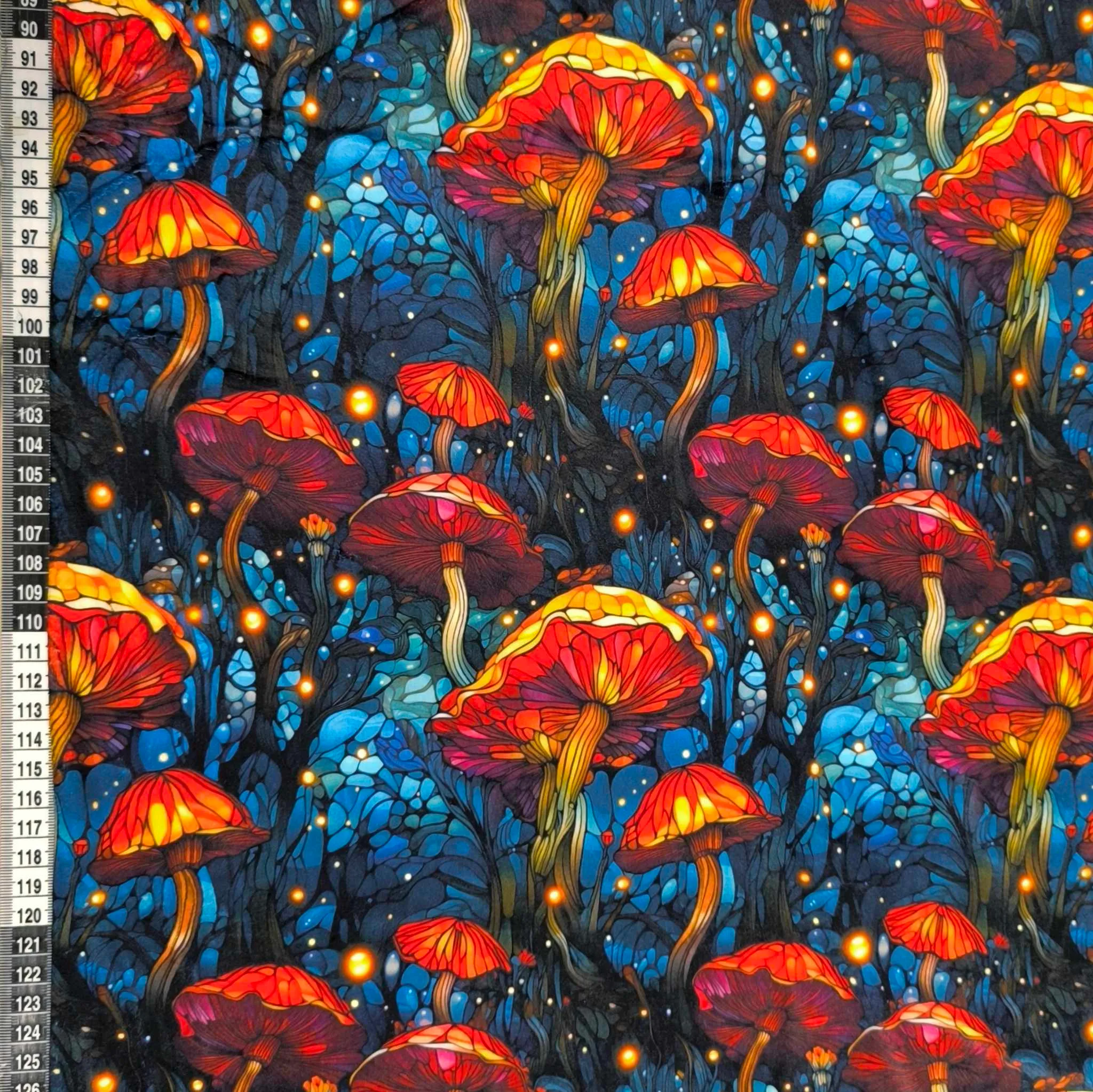 Red Mushroom Squish Fabric £17pm 5 Red Mushroom Squish Fabric £17pm - Image 2