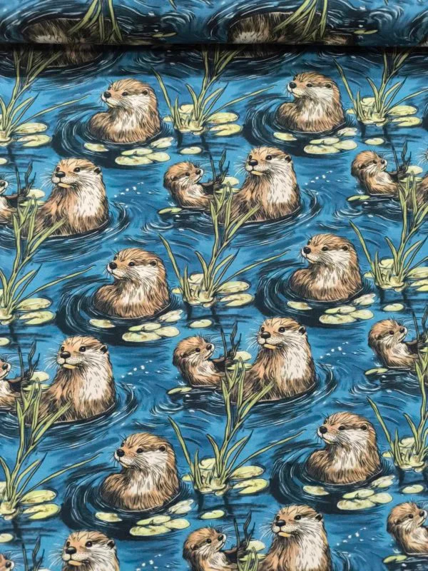 Otterly Adorable Jersey Fabric £16.50pm - Image 6