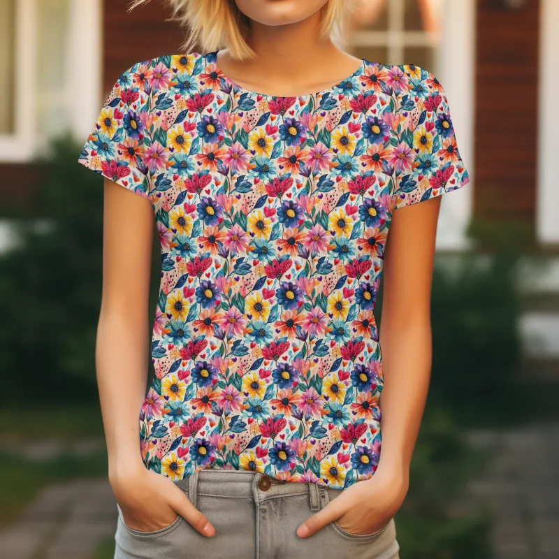 Flower Power Jersey Fabric £16.50pm 8 Flower Power Jersey Fabric £16.50pm - Image 5