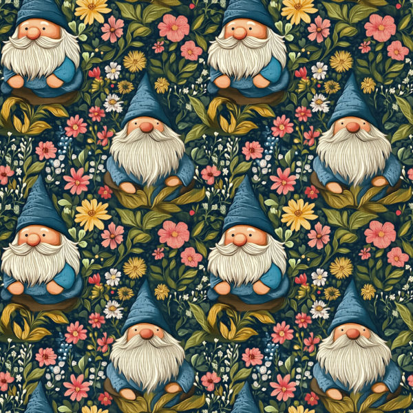 PREORDER due March 2025 Cottagecore Gnome Jersey Fabric £16.50pm 8