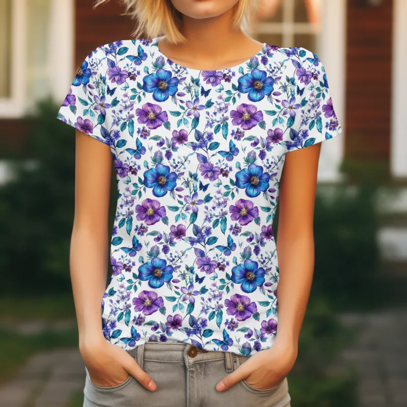 Fresh Floral Jersey Fabric £16.50pm 8 Fresh Floral Jersey Fabric £16.50pm - Image 5
