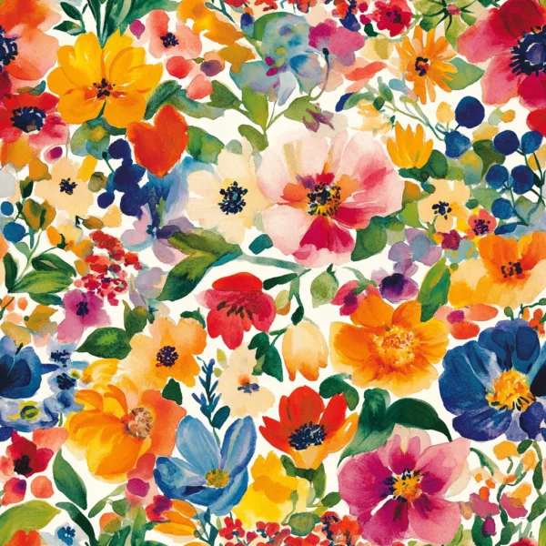 PREORDER due April 2025 Sunshine Flowers Jersey Fabric £16.50pm 4