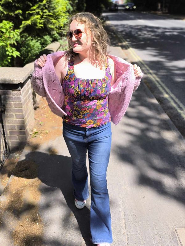 PREORDER Due July 2025 Flower Medley Jersey Fabric £16.50pm - Image 7
