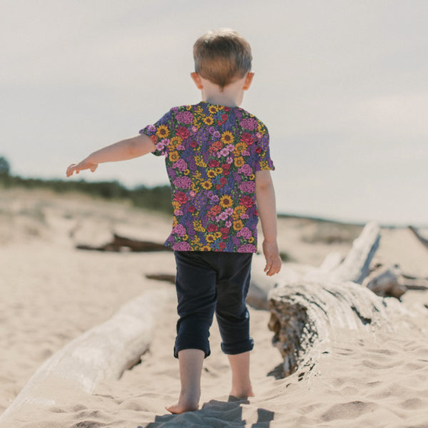 PREORDER Due July 2025 Flower Medley Jersey Fabric £16.50pm - Image 11