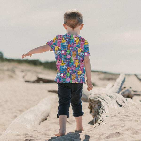 City Monsters Jersey Fabric £16.50pm - Image 6