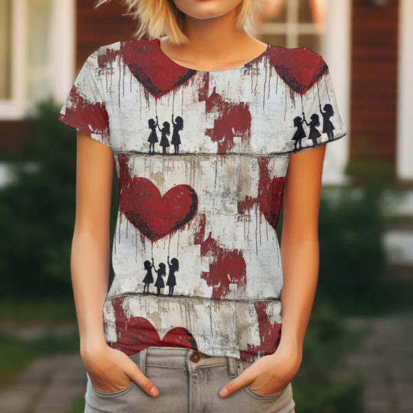 Banksy Balloon Girls Jersey Fabric £16.50pm - Image 6