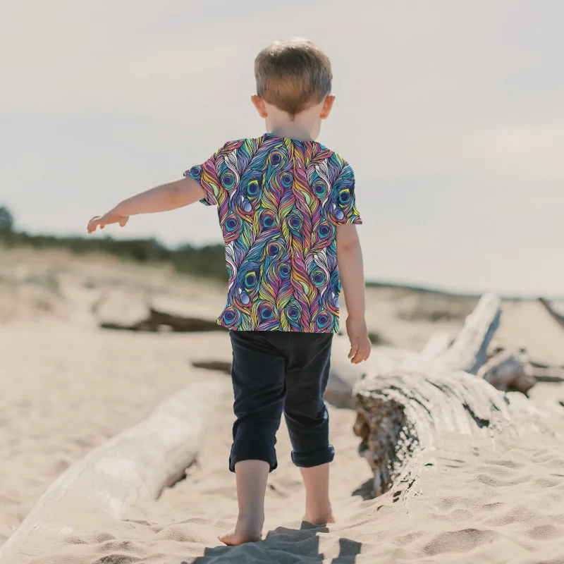 Peacock Swirls Jersey Fabric £16.50pm - Image 6