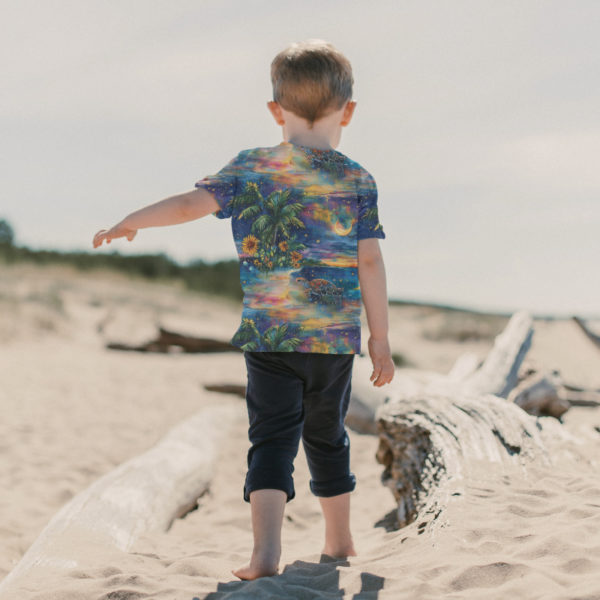 Tropical Turtle Jersey Fabric £16.50pm - Image 8