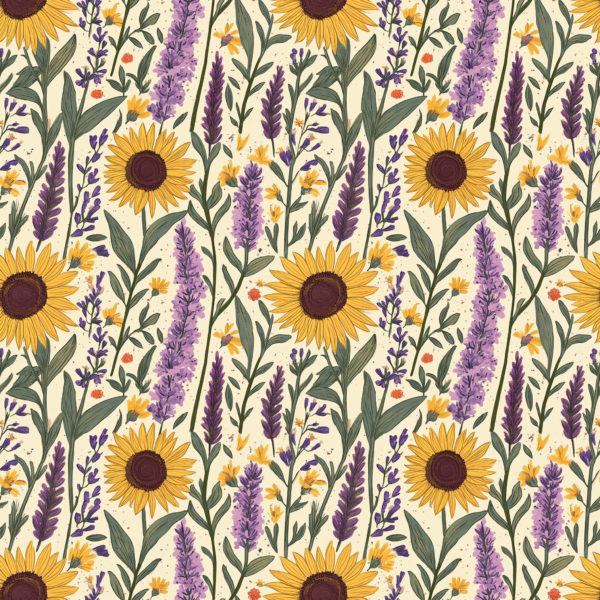 PREORDER due May 2025 Yellow Sunflower Jersey Fabric £16.50pm 5