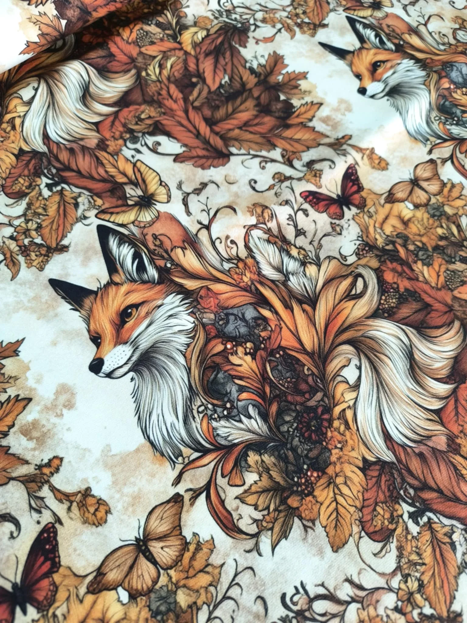 Fairy Mushroom French Terry Fabric £18pm 2