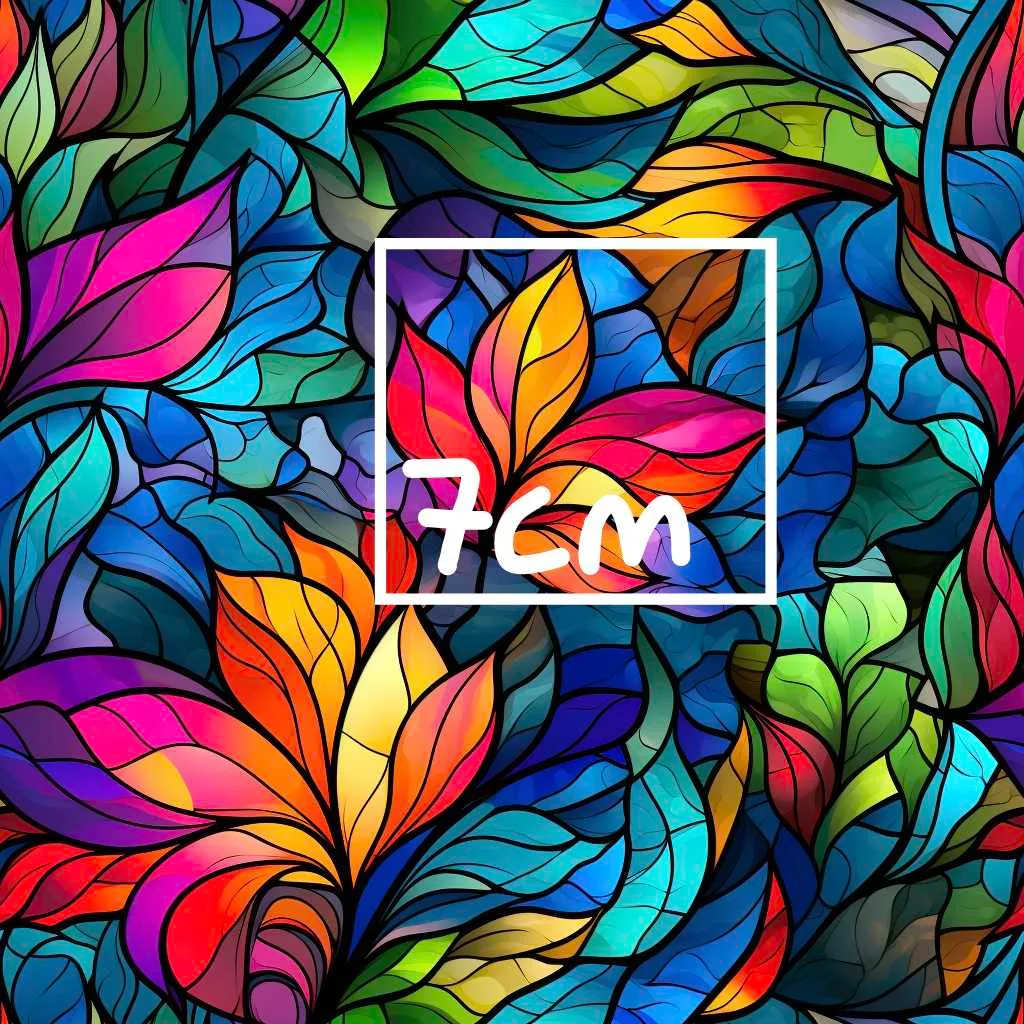 Stained Glass Leaf Jersey Fabric £16.50pm As Seen On Great British Sewing Bee 14 Stained Glass Leaf Jersey Fabric £16.50pm As Seen On Great British Sewing Bee - Image 11