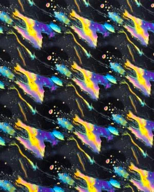 Black Oil Jersey Fabric £16.50pm