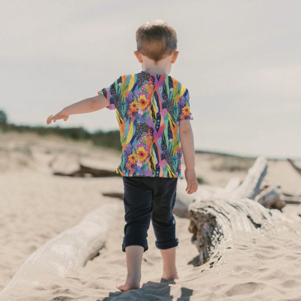 PREORDER due June 2025 Wild Bloom Jersey Fabric £16.50pm - Image 3