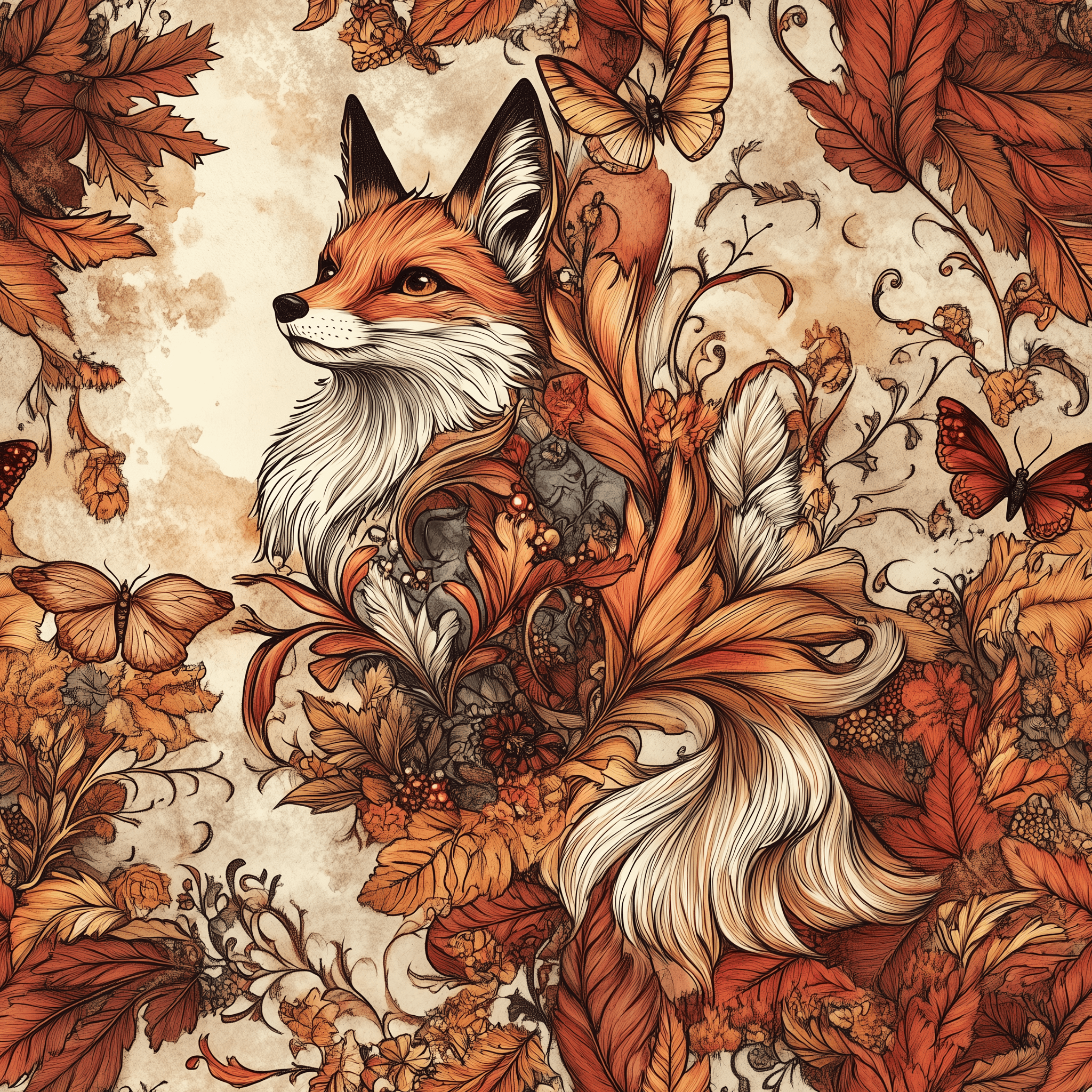 PREORDER due June 2025 Wild Bloom Jersey Fabric £16.50pm 3
