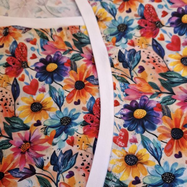 PREORDER Due July 2025 Flower Power Jersey Fabric £16.50pm - Image 2