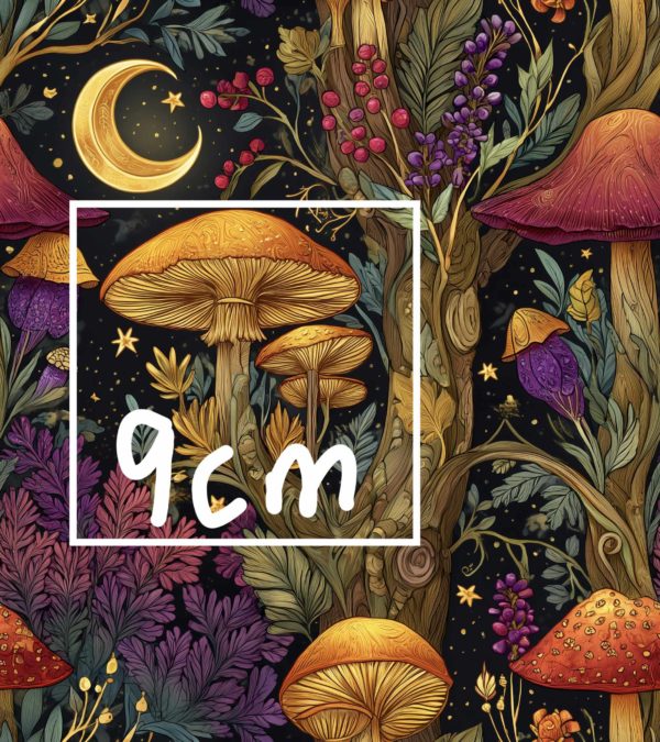 PREORDER Due July 2025 Fairy Mushroom French Terry Fabric £18pm - Image 4