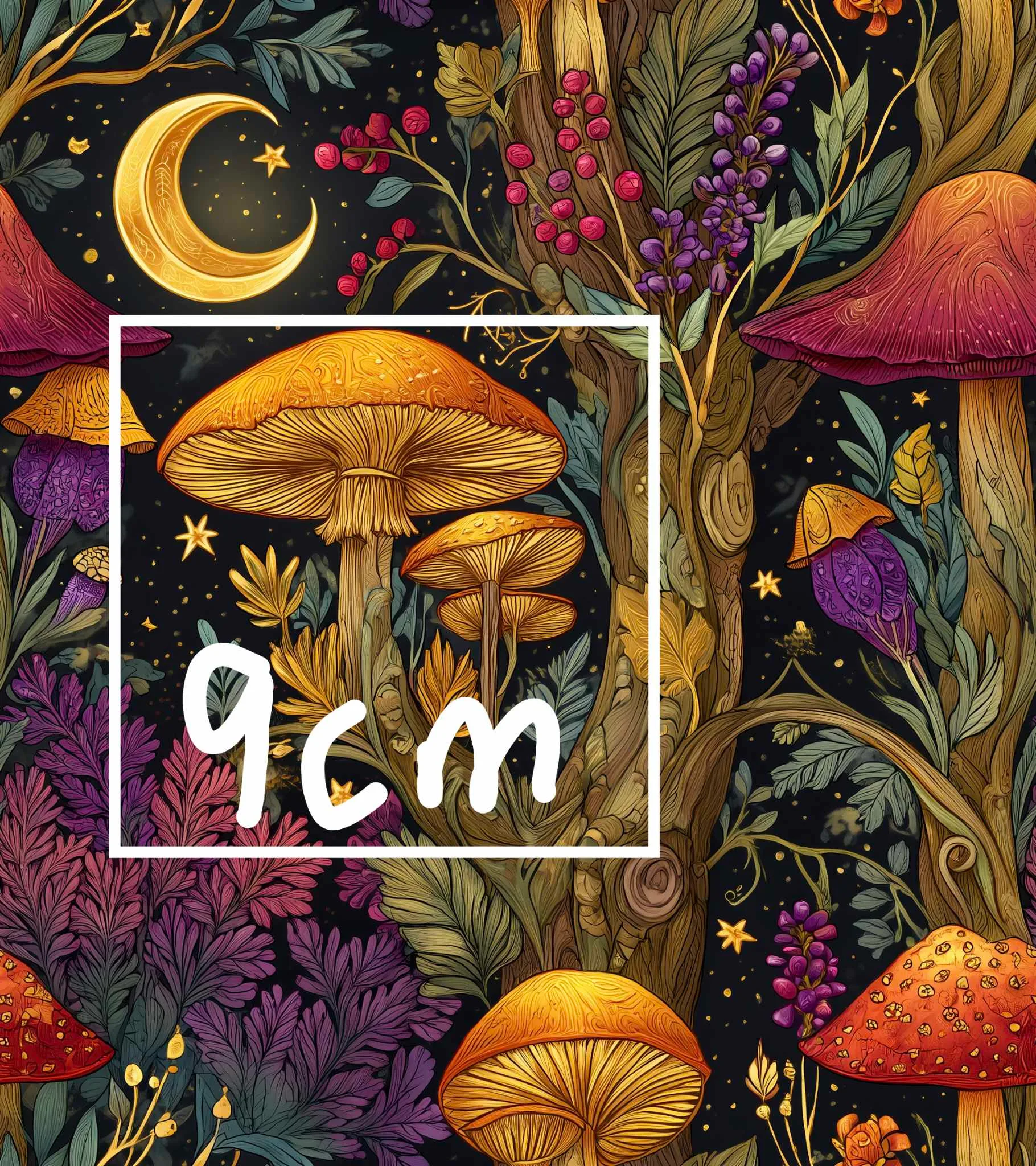 Fairy Mushroom French Terry Fabric £18pm - Image 10