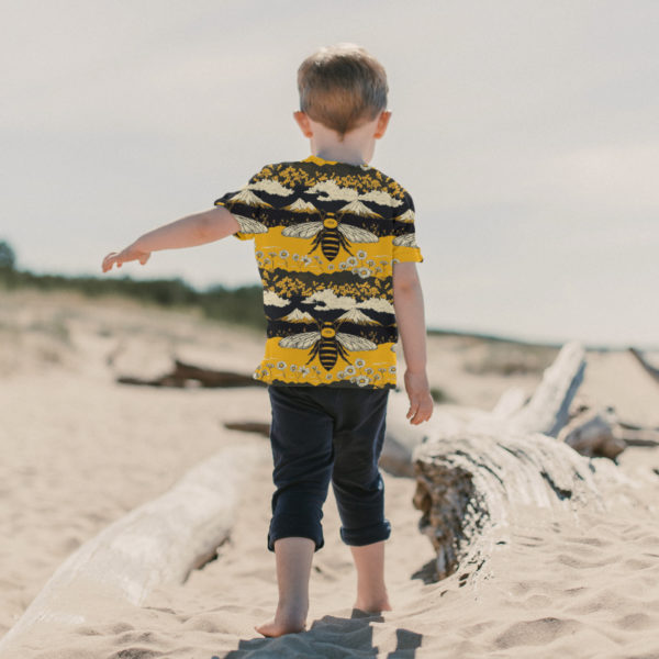 PREORDER due July 2025 Mountain Bee Jersey Fabric £16.50pm - Image 4