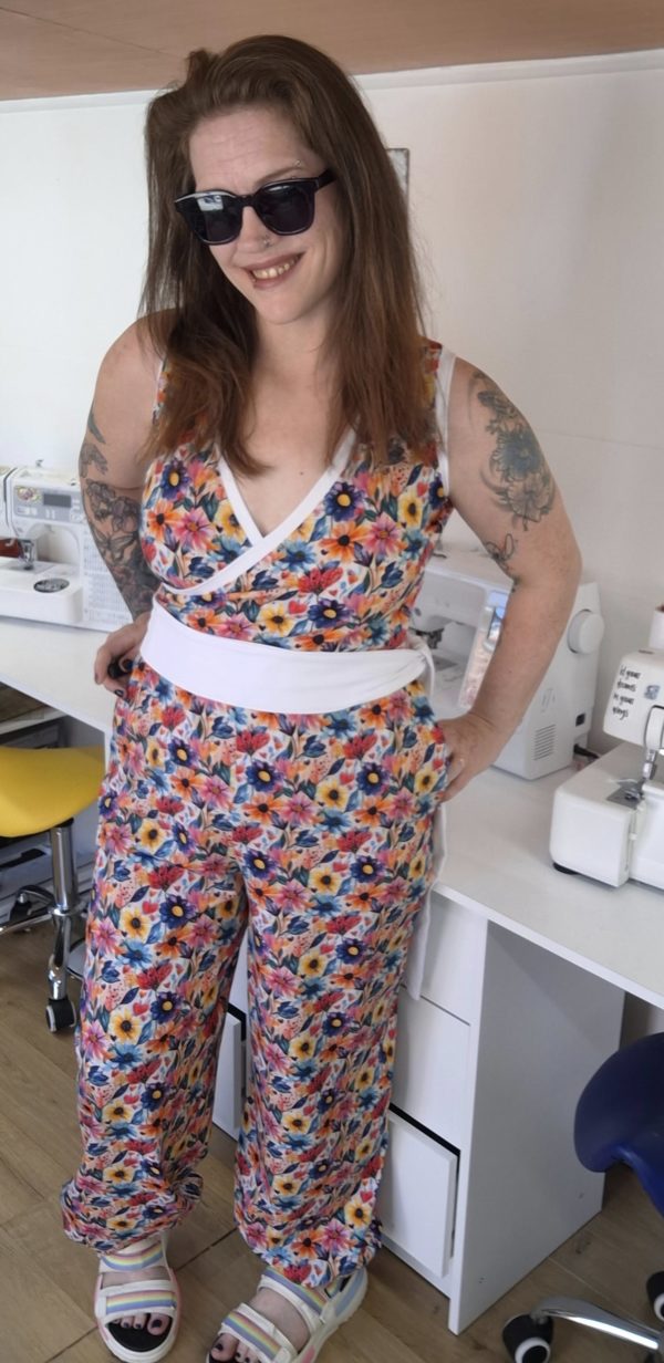 PREORDER Due July 2025 Flower Power Jersey Fabric £16.50pm - Image 11