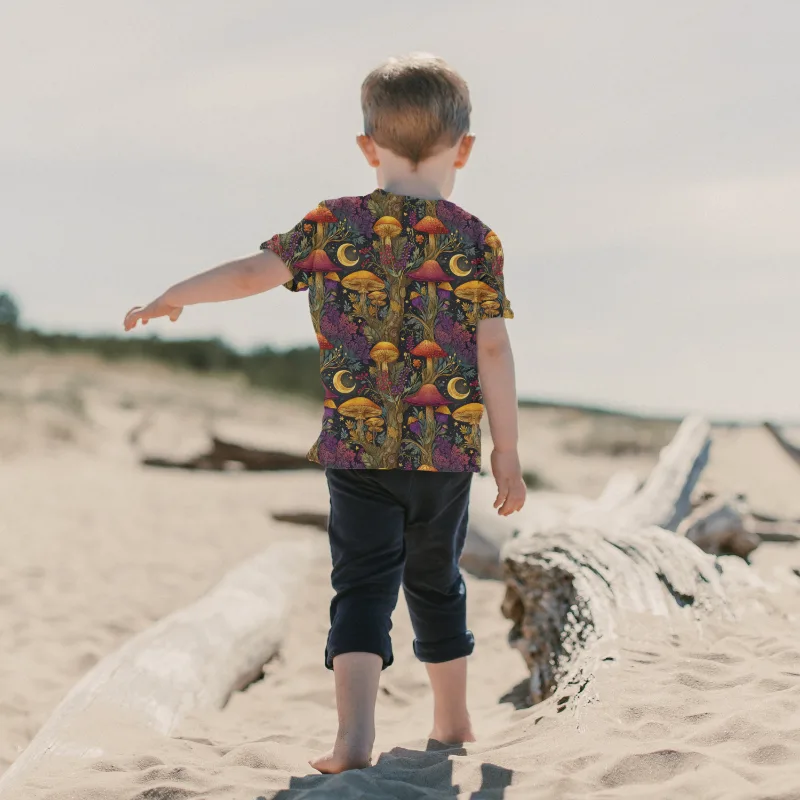 Fairy Mushroom French Terry Fabric £18pm - Image 5