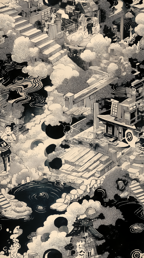 PREORDER due July 2025 Monochrome World Jersey Fabric £16.50pm