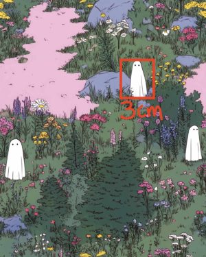 PREORDER Due August 2025 Ghosties Jersey Fabric £16.50pm