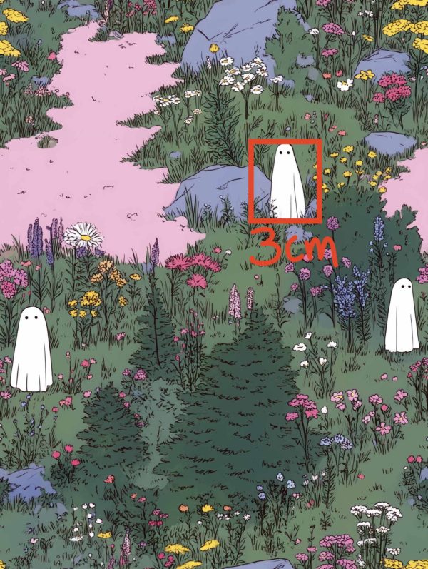 PREORDER Due August 2025 Ghosties French Terry Fabric £18pm - Image 4