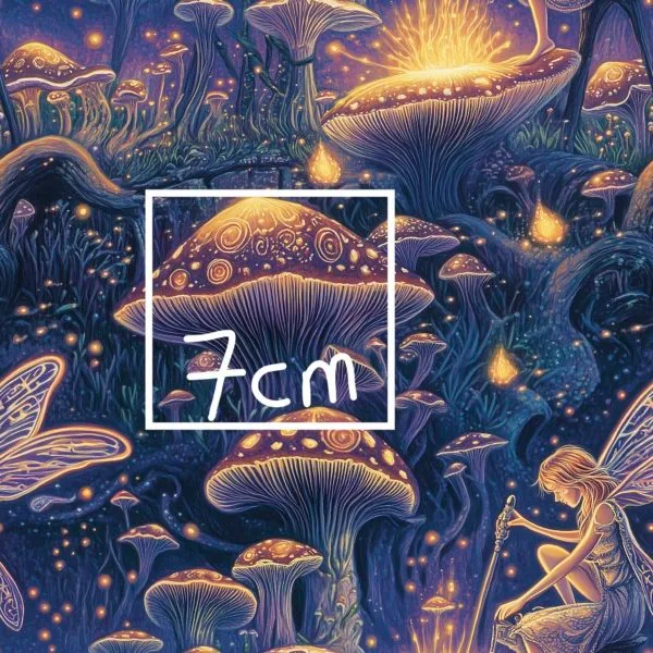 Magic Mushroom Fairy Jersey Fabric £16.50pm - Image 8