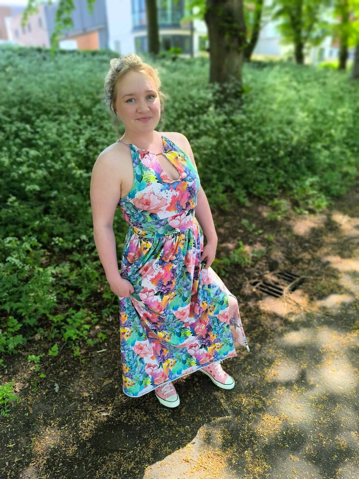 Watercolour Floral Blooms Jersey Fabric £16.50pm 12 Watercolour Floral Blooms Jersey Fabric £16.50pm - Image 9