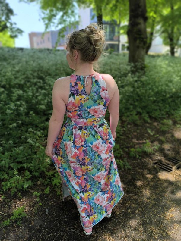 PREORDER Due August 2025 Watercolour Floral Blooms Jersey Fabric £16.50pm - Image 7