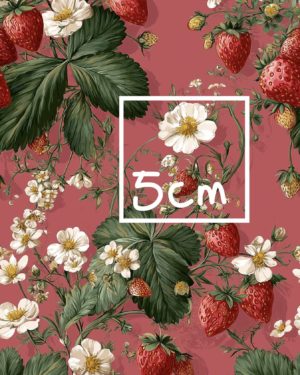 PREORDER Due August 2025 Pink Strawberry Jersey Fabric £16.50pm