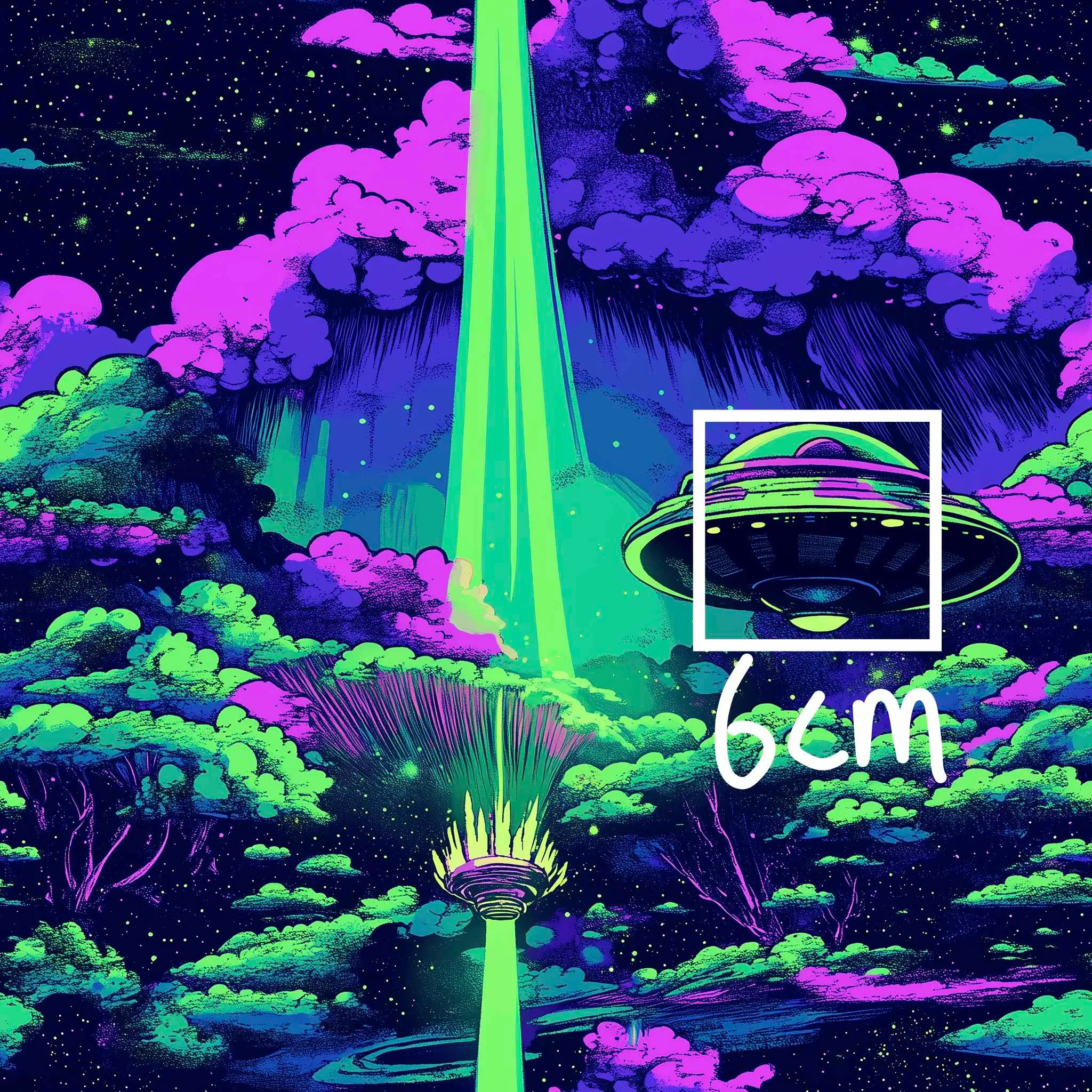 Purple Alien Spaceship French Terry Fabric £18pm 11 Purple Alien Spaceship French Terry Fabric £18pm - Image 8