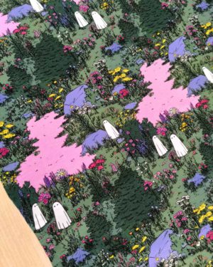 Ghosties French Terry Fabric £18pm