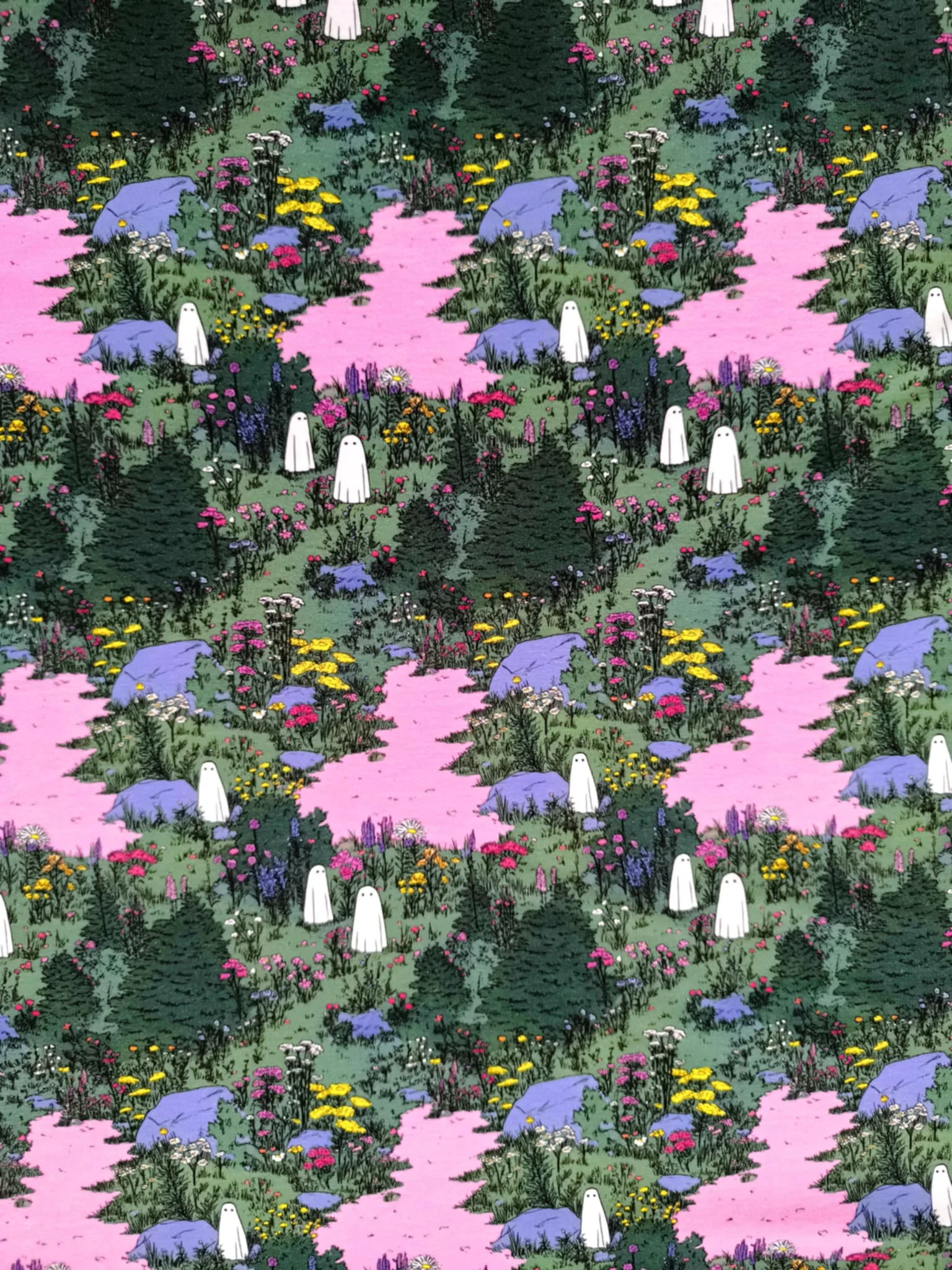 Ghosties French Terry Fabric £18pm - Image 6