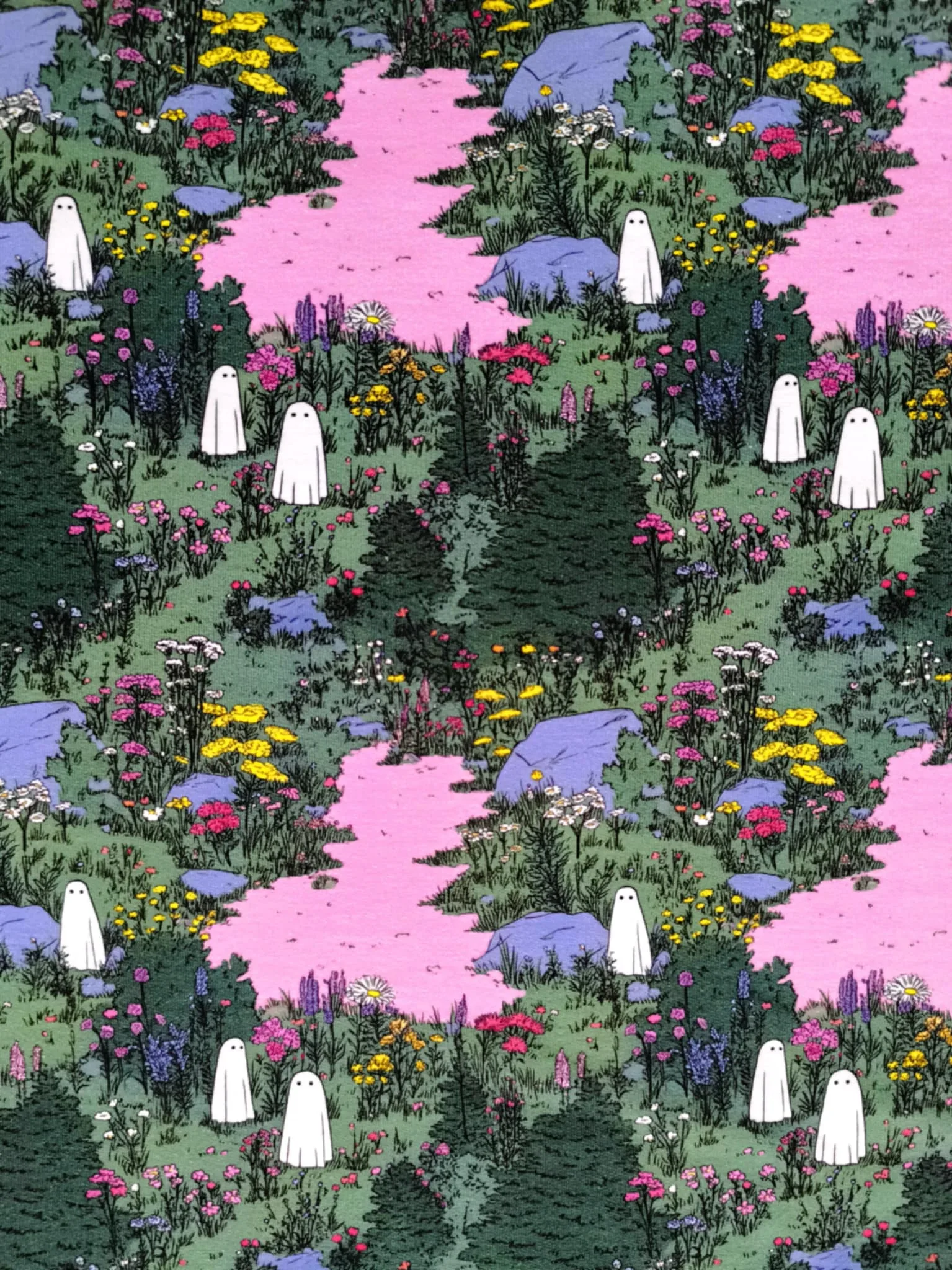 Ghosties French Terry Fabric £18pm - Image 5