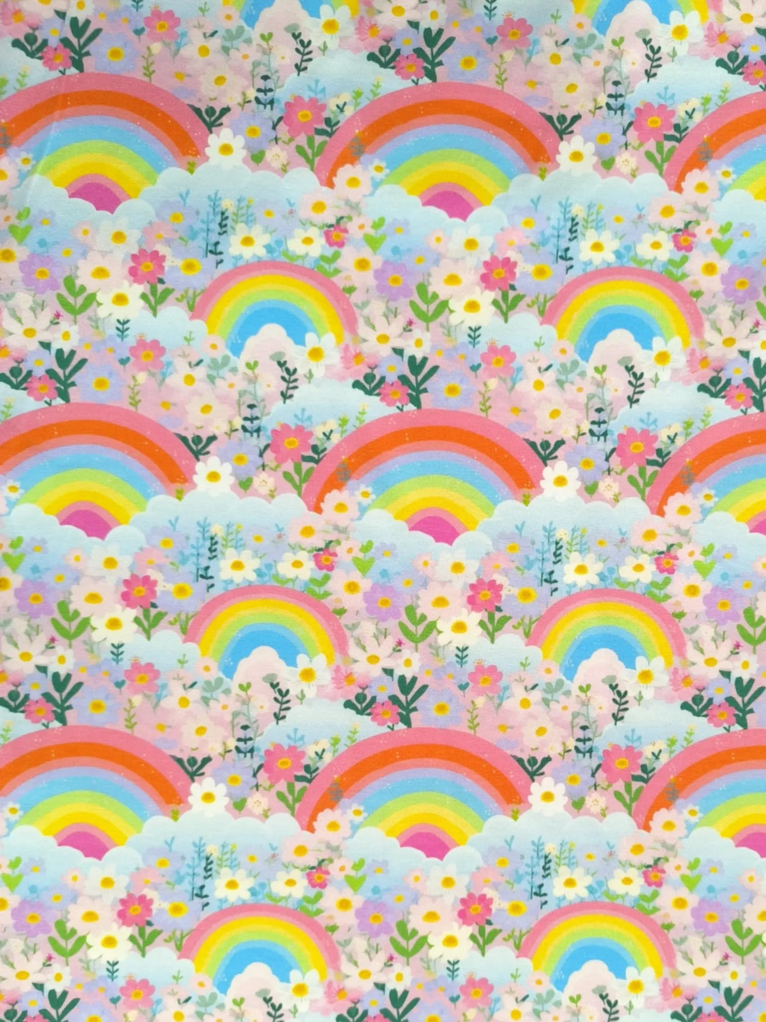 Pastel Rainbow Jersey Fabric £16.50pm - Image 5