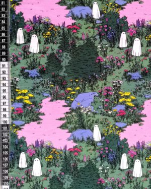 Ghosties French Terry Fabric £18pm