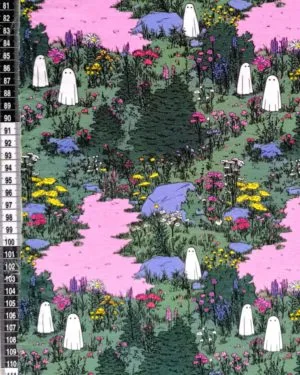 Ghosties French Terry Fabric £18pm