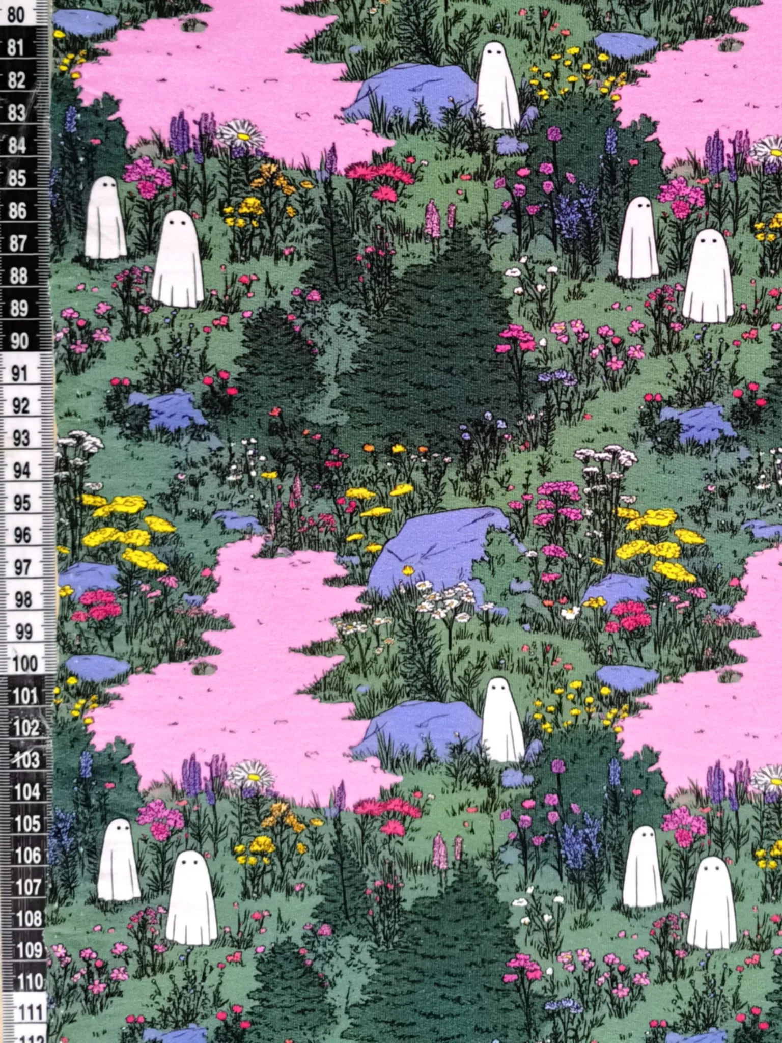 Ghosties French Terry Fabric £18pm - Image 2