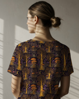 PREORDER Due September 2025 Gold Forest French Terry Fabric £18pm