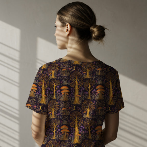 PREORDER Due September 2025 Gold Forest French Terry Fabric £18pm - Image 2