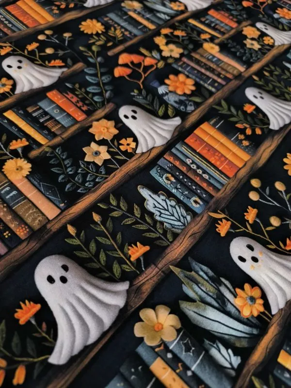 Boo Book Jersey Fabric £16.50pm - Image 6