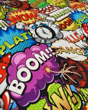 1.5m Piece Boom Pow French Terry Fabric £18pm