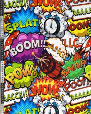 1.5m Piece Boom Pow French Terry Fabric £18pm