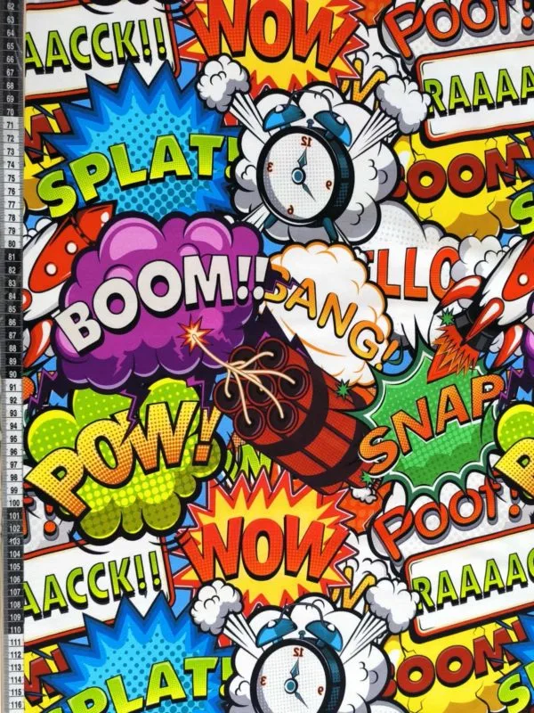 1.5m Piece Boom Pow French Terry Fabric £18pm - Image 2